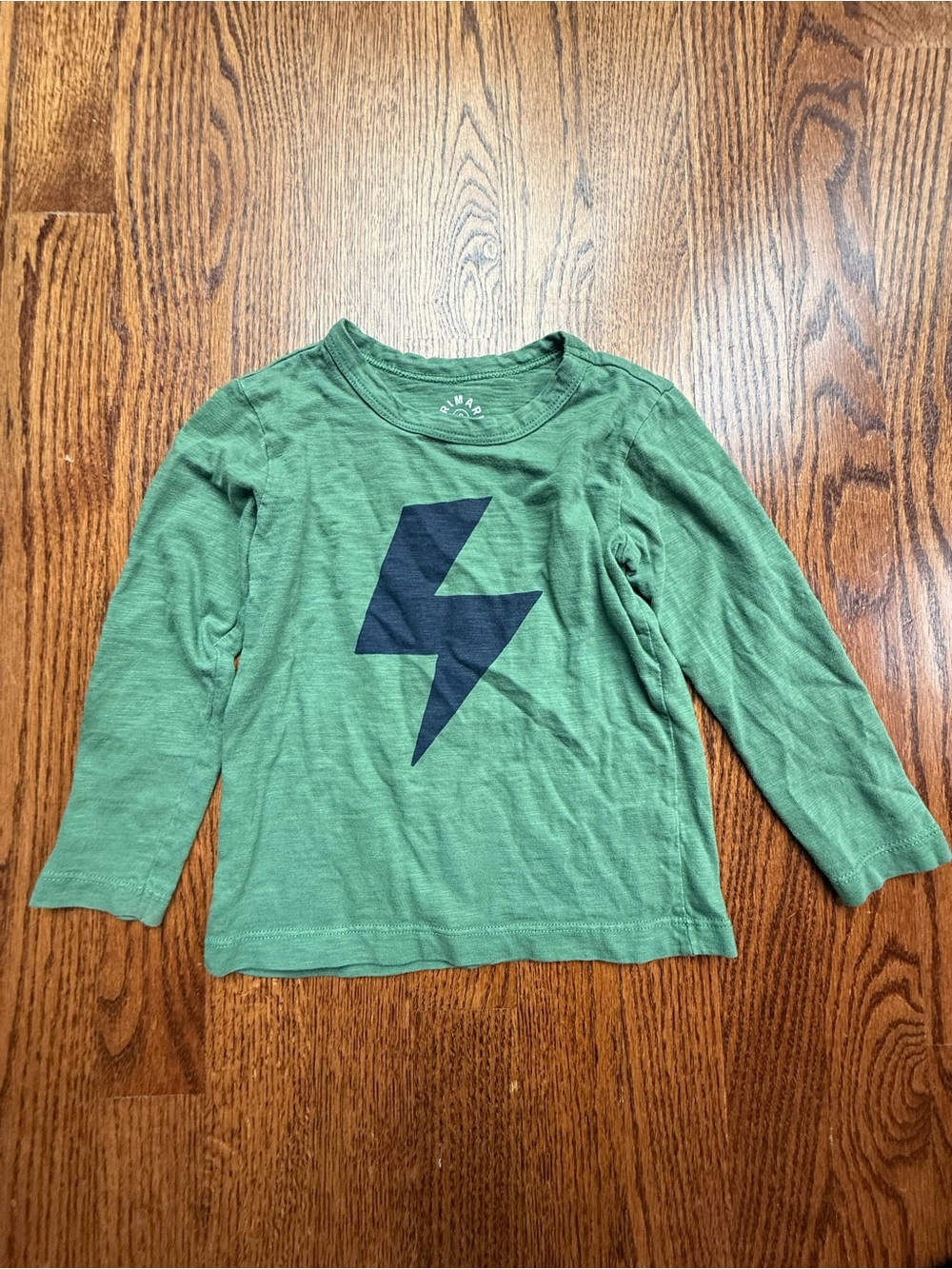 Primary Lightning Bolt Long-Sleeve Top Sz 2